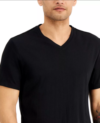 alfani stretch v neck undershirt